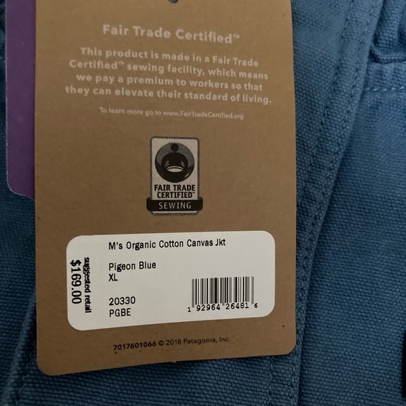 Patagonia Men's Organic Cotton Canvas Jacket - Picture 3 of 4